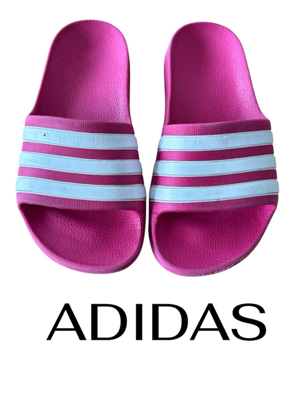 ADIDAS Pink Slides | Waterproof | Kids 13